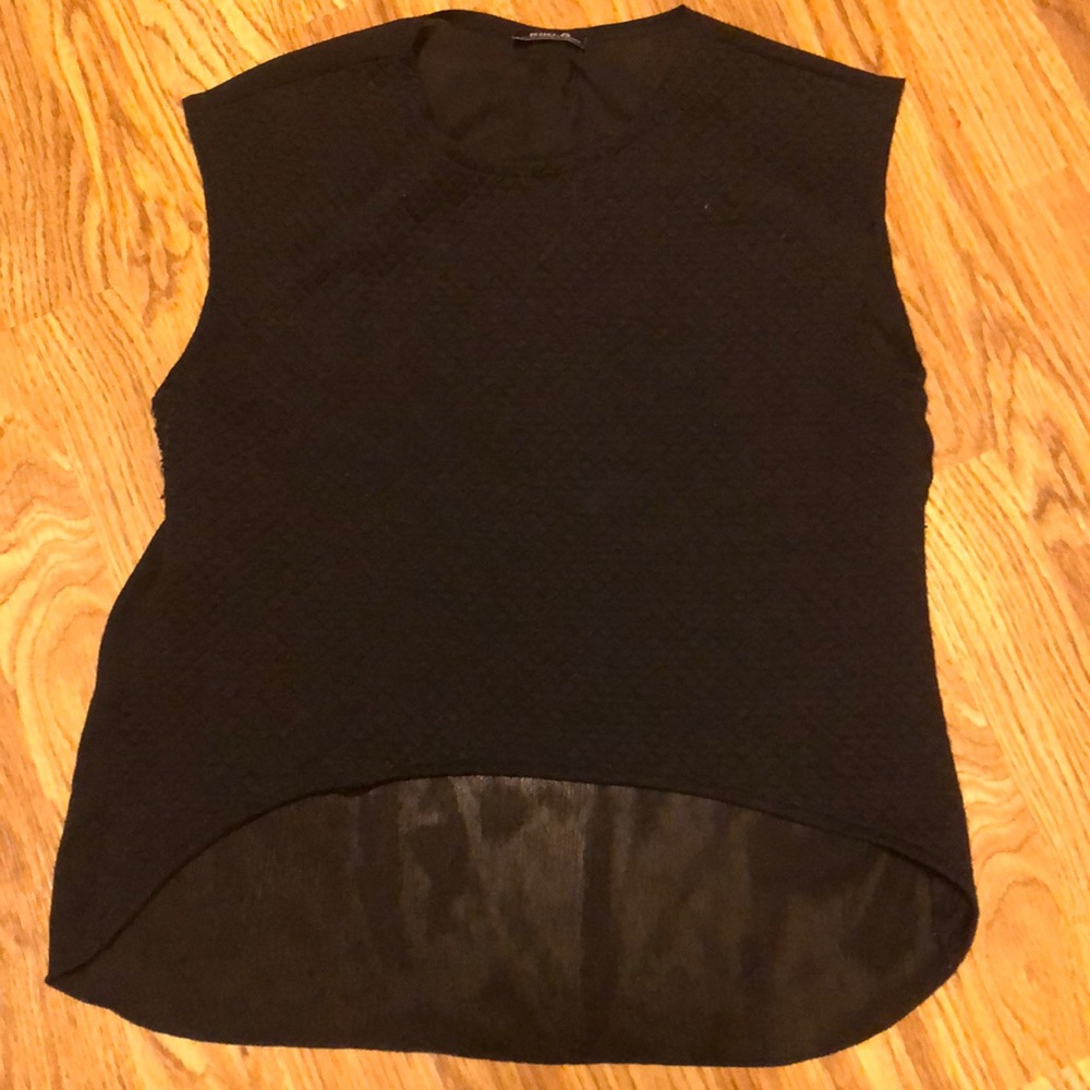 Kiki-o black top girls size 16 made in Canada
